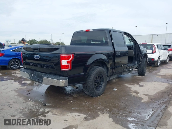 2018 Ford F-150 XL with VIN 1FTEW1CB8JFC47496, listed as a IAAI auction lot 41330632 with 82,308 mi miles. Bid and sale history available at carsss.com. Image 4.