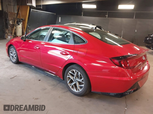 2020 Hyundai Sonata SEL z VIN 5NPEF4JA5LH015250, wystawiony jako IAAI lot #42142900 z przebiegiem 48 122 mil mil oraz . Historia ofert i sprzedaży dostępna na DreamBid. Obrazek 3.