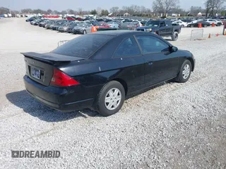 2003 Honda Civic LX with VIN 1HGEM22583L085950, listed as a IAAI auction lot 41791231 with 175,837 mi miles. Bid and sale history available at carsss.com. Image 4.