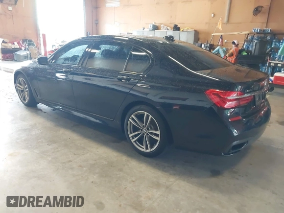 2019 BMW 7 Series 750i xDrive with VIN WBA7F2C51KB239044, listed as a IAAI auction lot 42756026 with 65,028 mi miles and . Bid and sale history available at DreamBid. Image 3.