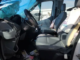 2019 Ford Transit Passenger XL with VIN 1FBAX2CM8KKB74307, listed as a Copart auction lot 82983424 with 114,377 mi miles and Salvage Title. Bid and sale history available at carsss.com. Image 7.