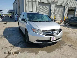 2013 Honda Odyssey EX-L with VIN 5FNRL5H69DB080586, listed as a Copart auction lot 52103685 with 166,643 mi miles and Salvage Title. Bid and sale history available at carsss.com. Image 15.