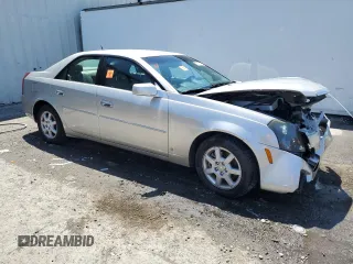 2006 Cadillac CTS with VIN 1G6DM57T260145796, listed as a Copart auction lot 53679275 with 0 mi miles and Salvage Title. Bid and sale history available at carsss.com. Image 4.
