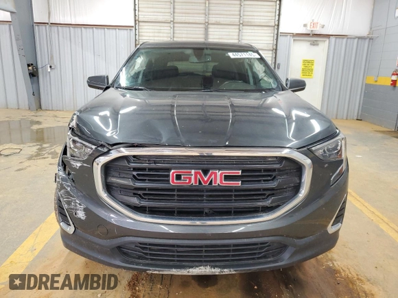 2018 GMC Terrain SLE with VIN 3GKALMEX2JL319899, listed as a Copart auction lot 44571145 with 58,698 mi miles and Salvage Title. Bid and sale history available at carsss.com. Image 5.