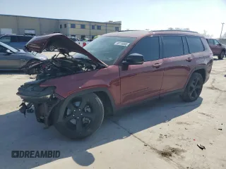 2023 Jeep Grand Cherokee Laredo z VIN 1C4RJJAGXP8879881, wystawiony jako Copart lot #49110065 z przebiegiem 73 459 mil mil oraz Szkoda całkowita • Salvage title. Historia ofert i sprzedaży dostępna na DreamBid. Obrazek 1.