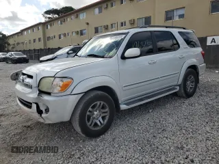 2006 Toyota Sequoia Limited with VIN 5TDZT38A46S270870, listed as a Copart auction lot 51482344 with 191,322 mi miles and Salvage Title. Bid and sale history available at DreamBid. Image 1.