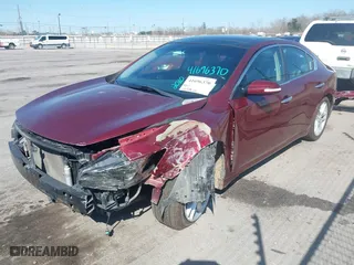 2010 Nissan Maxima 3.5 SV w/Sport Pkg with VIN 1N4AA5AP5AC843448, listed as a IAAI auction lot 41696370 with 186,984 mi miles. Bid and sale history available at carsss.com. Image 6.