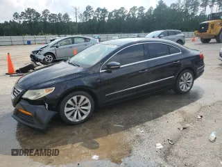 2011 Volkswagen CC Sport with VIN WVWMN7AN4BE708375, listed as a Copart auction lot 66636704 with 182,596 mi miles and Salvage Title. Bid and sale history available at DreamBid. Image 1.