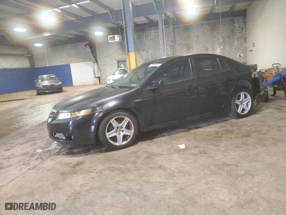 2006 Acura TL with VIN 19UUA66226A071442, listed as a Copart auction lot 51689205 with 154,547 mi miles and Salvage Title. Bid and sale history available at carsss.com. Image 1.