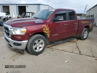 2020 Ram 1500 Big Horn with VIN 1C6RREBG1LN406159, listed as a Copart auction lot 78529424 with 110,903 mi miles and Clean Title. Bid and sale history available at carsss.com. Image 1.