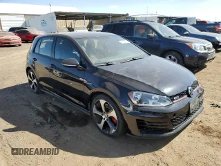 2016 Volkswagen Golf GTI SE with VIN 3VW4T7AU3GM001263, listed as a Copart auction lot 48008664 with 75,552 mi miles. Bid and sale history available at carsss.com. Image 4.