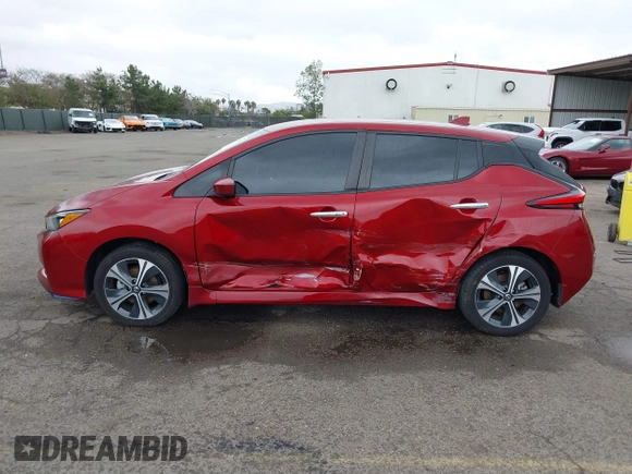 2022 Nissan LEAF SV Plus with VIN 1N4BZ1CV1NC563565, listed as a IAAI auction lot 41793070 with 32,398 mi miles and . Bid and sale history available at DreamBid. Image 14.