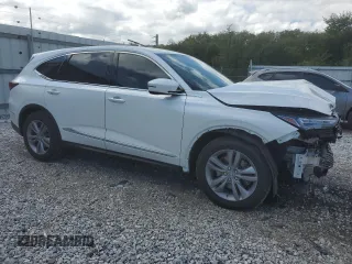 2023 Acura MDX with VIN 5J8YE1H3XPL030562, listed as a Copart auction lot 72036824 with 24,281 mi miles and Salvage Title. Bid and sale history available at carsss.com. Image 4.