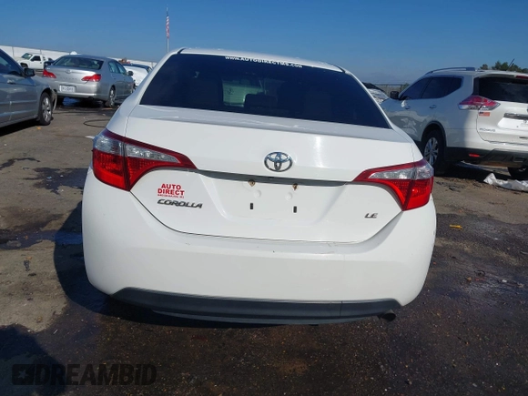 2016 Toyota Corolla L z VIN 2T1BURHE9GC518514, wystawiony jako IAAI lot #41286825 z przebiegiem 144 579 mil mil oraz . Historia ofert i sprzedaży dostępna na DreamBid. Obrazek 17.