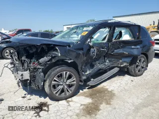 2018 Nissan Pathfinder Platinum with VIN 5N1DR2MM6JC610481, listed as a Copart auction lot 67685864 with Not provided miles and Salvage title. Bid and sale history available at DreamBid. Image 1.
