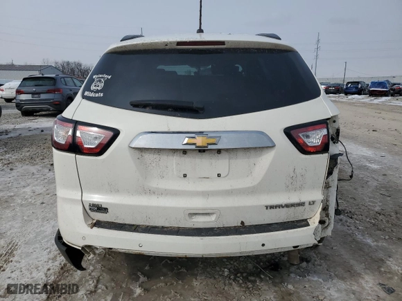 2014 Chevrolet Traverse LT with VIN 1GNKVGKD6EJ370915, listed as a Copart auction lot 45500145 with 137,310 mi miles and Salvage Title. Bid and sale history available at carsss.com. Image 6.