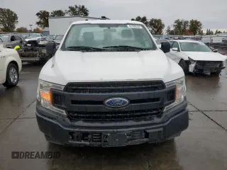 2018 Ford F-150 XL with VIN 1FTMF1C55JKD86563, listed as a Copart auction lot 81996294 with 148,399 mi miles and Clean title. Bid and sale history available at DreamBid. Image 5.