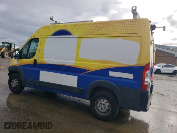 2021 Ram ProMaster Cargo with VIN 3C6LRVBG8ME564901, listed as a Copart auction lot 43367985 with Not Provided miles and Salvage Title. Bid and sale history available at carsss.com. Image 2.