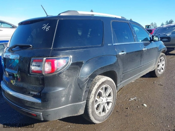 2016 GMC Acadia SLT with VIN 1GKKVRKD0GJ132196, listed as a IAAI auction lot 41483004 with 1 mi miles. Bid and sale history available at carsss.com. Image 4.