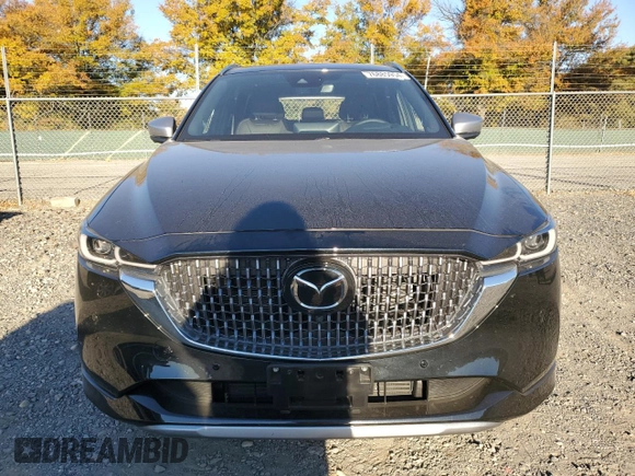 2024 Mazda CX-5 2.5 Turbo Signature with VIN JM3KFBXY8R0398139, listed as a Copart auction lot 76885954 with 7,266 mi miles and Salvage Title. Bid and sale history available at carsss.com. Image 5.