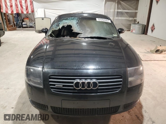 2001 Audi TT with VIN TRUWX28N811020886, listed as a Copart auction lot 87204464 with 0 mi miles and Salvage Title. Bid and sale history available at carsss.com. Image 5.
