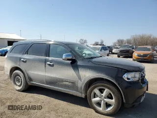 2013 Dodge Durango Citadel z VIN 1C4SDJET4DC500821, wystawiony jako Copart lot #50994305 z przebiegiem 209 141 mil mil oraz Szkoda całkowita • Salvage title. Historia ofert i sprzedaży dostępna na DreamBid. Obrazek 4.