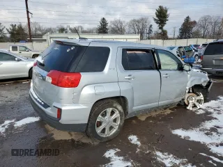 2017 GMC Terrain SLE with VIN 2GKFLSEKXH6291962, listed as a Copart auction lot 86715484 with 76,692 mi miles and Salvage Title. Bid and sale history available at DreamBid. Image 3.