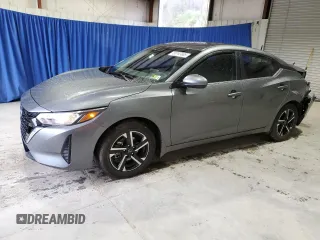2024 Nissan Sentra SV z VIN 3N1AB8CV3RY307799, wystawiony jako Copart lot #50783685 z przebiegiem 9 814 mil mil oraz Szkoda całkowita • Salvage title. Historia ofert i sprzedaży dostępna na DreamBid. Obrazek 1.