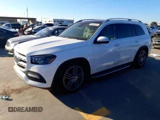 2020 Mercedes-Benz GLS 450 with VIN 4JGFF5KE7LA202648, listed as a Copart auction lot 74662223 with Not Provided miles and . Bid and sale history available at DreamBid. Image 1.