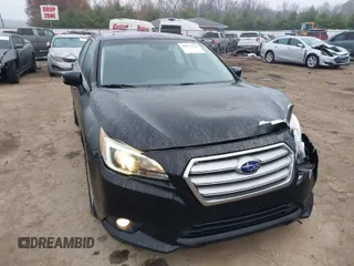 2015 Subaru Legacy 2.5i Premium with VIN 4S3BNAF60F3032868, listed as a IAAI auction lot 40883763 with 157,568 mi miles. Bid and sale history available at carsss.com. Image 1.
