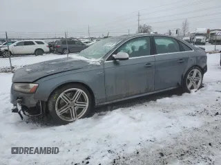 2013 Audi S4 Prestige with VIN WAUKGAFL1DA050754, listed as a Copart auction lot 45048155 with 82,012 mi miles and Salvage Title. Bid and sale history available at DreamBid. Image 1.