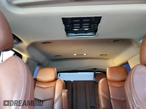 2017 Cadillac Escalade Premium Luxury with VIN 1GYS3CKJ4HR337750, listed as a Copart auction lot 87628035 with 107,142 mi miles and Clean title. Bid and sale history available at DreamBid. Image 10.