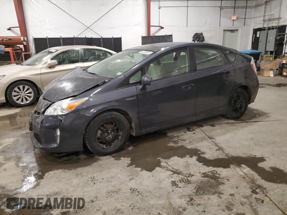 2012 Toyota Prius One with VIN JTDKN3DU8C5449670, listed as a Copart auction lot 46295805 with 165,026 mi miles and Salvage Title. Bid and sale history available at carsss.com. Image 1.