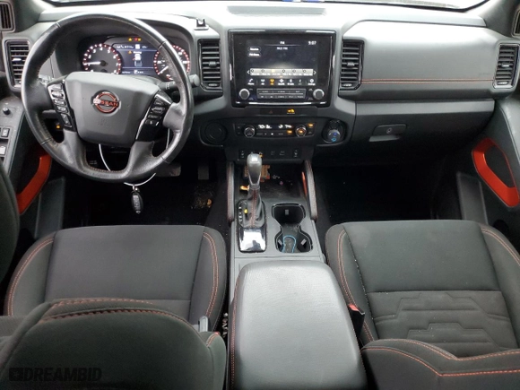 2022 Nissan Frontier PRO-X with VIN 1N6ED1EJ5NN644943, listed as a Copart auction lot 49343734 with 32,724 mi miles and Salvage Title. Bid and sale history available at carsss.com. Image 8.