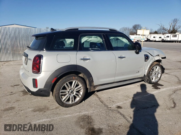 2021 MINI Countryman Cooper S z VIN WMZ83BR0XM3N09851, wystawiony jako Copart lot #48519425 z przebiegiem 37 267 mil mil oraz Szkoda całkowita • Salvage title. Historia ofert i sprzedaży dostępna na DreamBid. Obrazek 3.