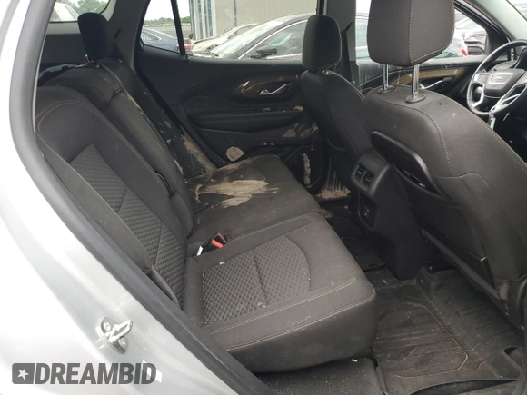 2019 GMC Terrain SLE z VIN 3GKALTEV3KL164404, wystawiony jako Copart lot #56165755 z przebiegiem 81 766 mil mil oraz Szkoda całkowita • Salvage title. Historia ofert i sprzedaży dostępna na DreamBid. Obrazek 11.