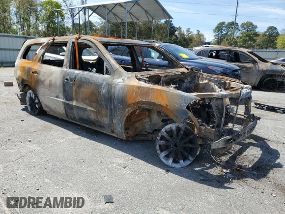 2020 Dodge Durango SXT with VIN 1C4RDHAG6LC170971, listed as a Copart auction lot 50730635 with Not provided miles and Non repairable. Bid and sale history available at DreamBid. Image 4.