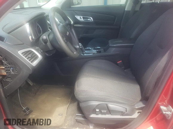 2014 GMC Terrain SLE with VIN 2GKALMEK1E6321321, listed as a Copart auction lot 57939185 with Not provided miles and Salvage title. Bid and sale history available at DreamBid. Image 7.