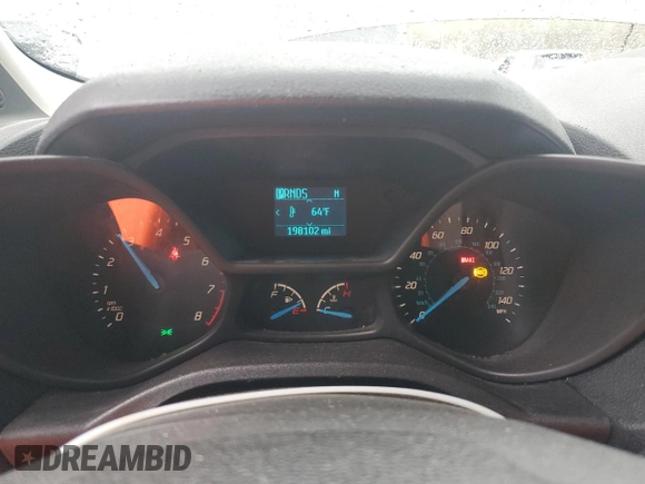 2015 Ford Transit Connect XLT with VIN NM0GE9F7XF1196358, listed as a Copart auction lot 51522205 with 198,102 mi miles and Salvage title. Bid and sale history available at DreamBid. Image 9.