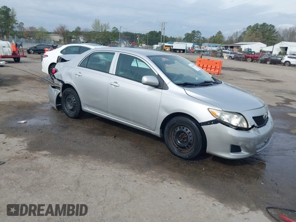 2009 Toyota Corolla with VIN 1NXBU40E59Z033769, listed as a IAAI auction lot 41933434 with 155,378 mi miles. Bid and sale history available at carsss.com. Image 1.