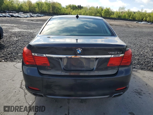 2012 BMW 7 Series 750Li xDrive with VIN WBAKC8C59CC437632, listed as a Copart auction lot 55965025 with 170,255 mi miles and Clean title. Bid and sale history available at DreamBid. Image 6.