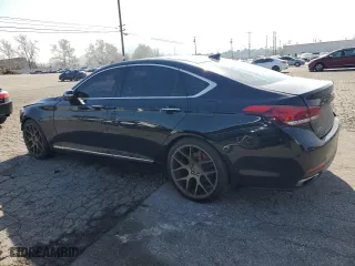 2016 Hyundai Genesis 3.8L with VIN KMHGN4JE1GU132118, listed as a Copart auction lot 45551225 with 101,259 mi miles and Salvage Title. Bid and sale history available at carsss.com. Image 2.