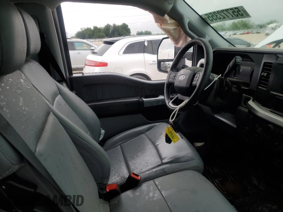 2024 Ford F-350 XL with VIN 1FD8W3HT6REE02974, listed as a Copart auction lot 55772355 with 1,453 mi miles and Salvage title. Bid and sale history available at DreamBid. Image 7.