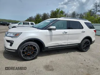 2018 Ford Explorer Limited z VIN 1FM5K8F82JGA01876, wystawiony jako Copart lot #58390955 z przebiegiem 108 345 mil mil oraz Szkoda całkowita • Salvage title. Historia ofert i sprzedaży dostępna na DreamBid. Obrazek 1.