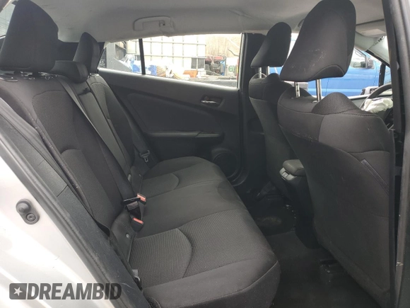 2022 Toyota Prius L Eco with VIN JTDKAMFU9N3160987, listed as a Copart auction lot 47665885 with 154,509 mi miles and Salvage Title. Bid and sale history available at DreamBid. Image 10.