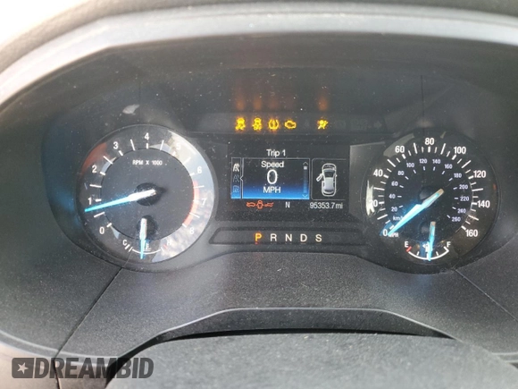 2015 Ford Edge SE with VIN 2FMTK3G95FBC42587, listed as a Copart auction lot 61586835 with 95,353 mi miles and Salvage title. Bid and sale history available at DreamBid. Image 9.