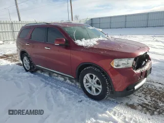 2013 Dodge Durango Crew z VIN 1C4RDJDG7DC667578, wystawiony jako Copart lot #87421514 z przebiegiem 174 551 mil mil oraz Czysty tytuł • Clean title. Historia ofert i sprzedaży dostępna na DreamBid. Obrazek 4.