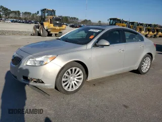 2011 Buick Regal CXL RL6 with VIN W04GU5GC2B1038188, listed as a Copart auction lot 47197945 with 129,031 mi miles and Salvage Title. Bid and sale history available at carsss.com. Image 1.