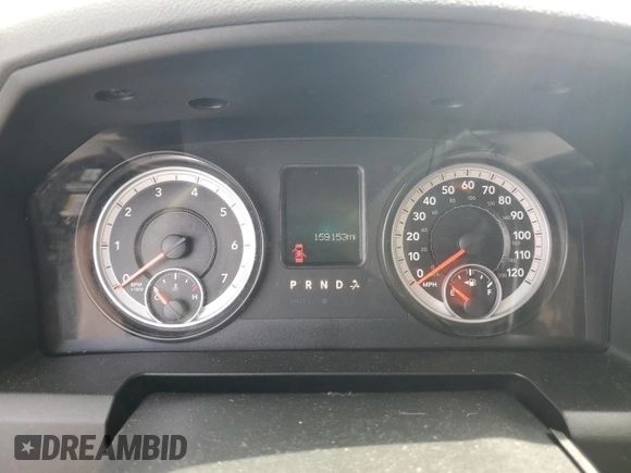 2014 Ram 1500 Express with VIN 3C6RR7KT3EG325071, listed as a Copart auction lot 55276365 with 159,153 mi miles and Non repairable. Bid and sale history available at DreamBid. Image 9.