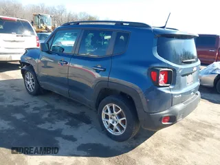 2020 Jeep Renegade Latitude with VIN ZACNJBBB9LPL85731, listed as a IAAI auction lot 41589574 with 73,613 mi miles. Bid and sale history available at carsss.com. Image 3.
